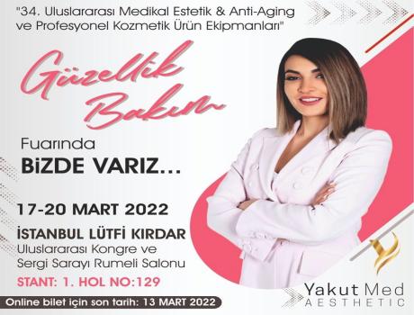 We are with you at Istanbul Lütfi Kırdar Beauty and Care Fair